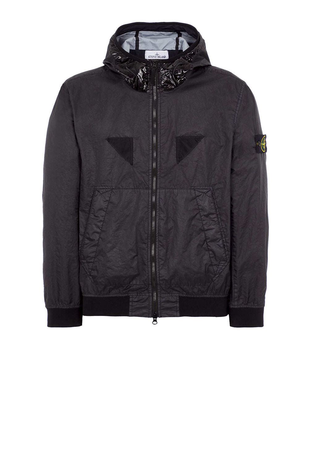  Stone Island 3l Tc Membrane Jacket Black Uomo - 1