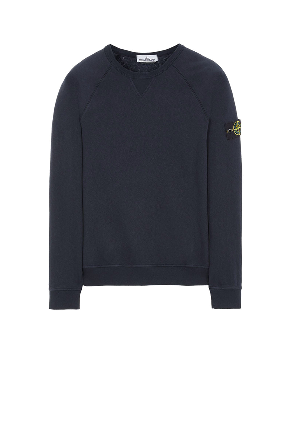  Stone Island Old Treated Sweatshirt Navy Uomo - 1