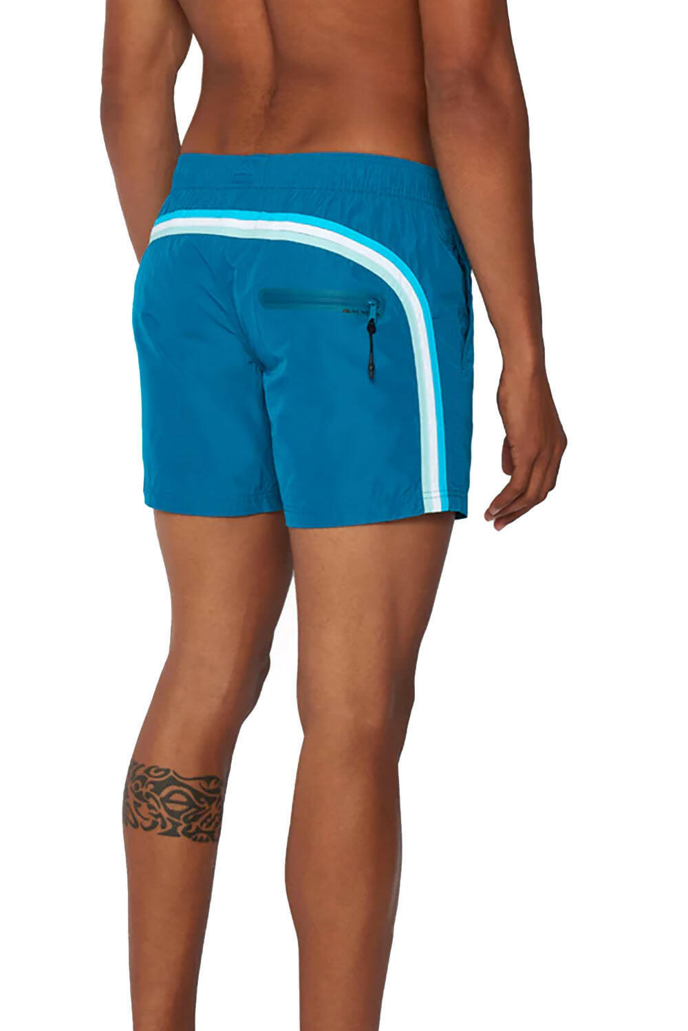  Sundek Boxer Beach Wear Dusty Blue Uomo - 3