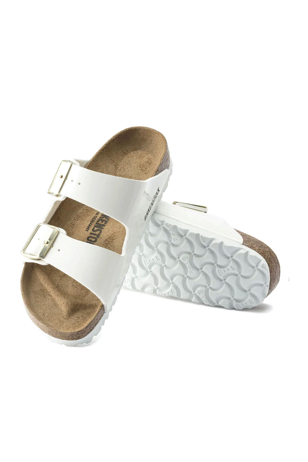  Birkenstock Arizona White Woman - 3