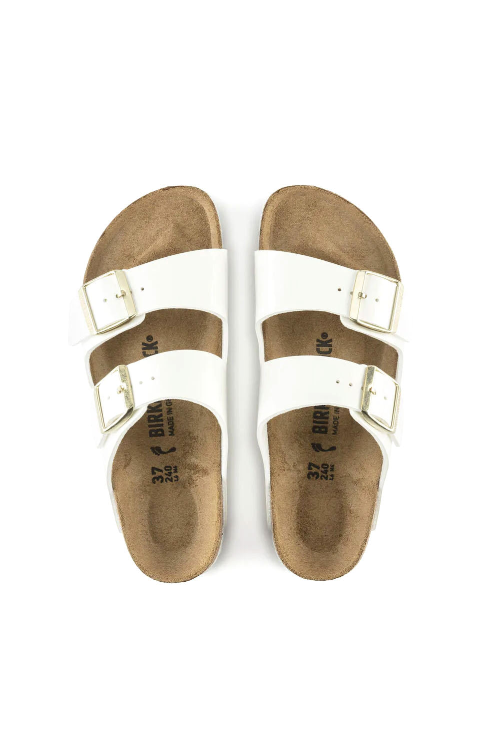  Birkenstock Arizona White Woman - 4