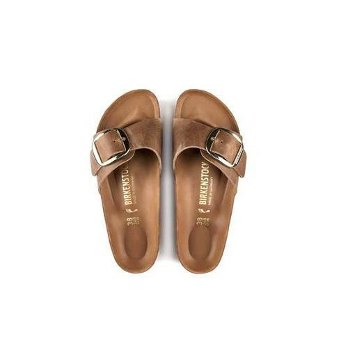  Birkenstock Madrid Big Buckle Cognac Woman - 4