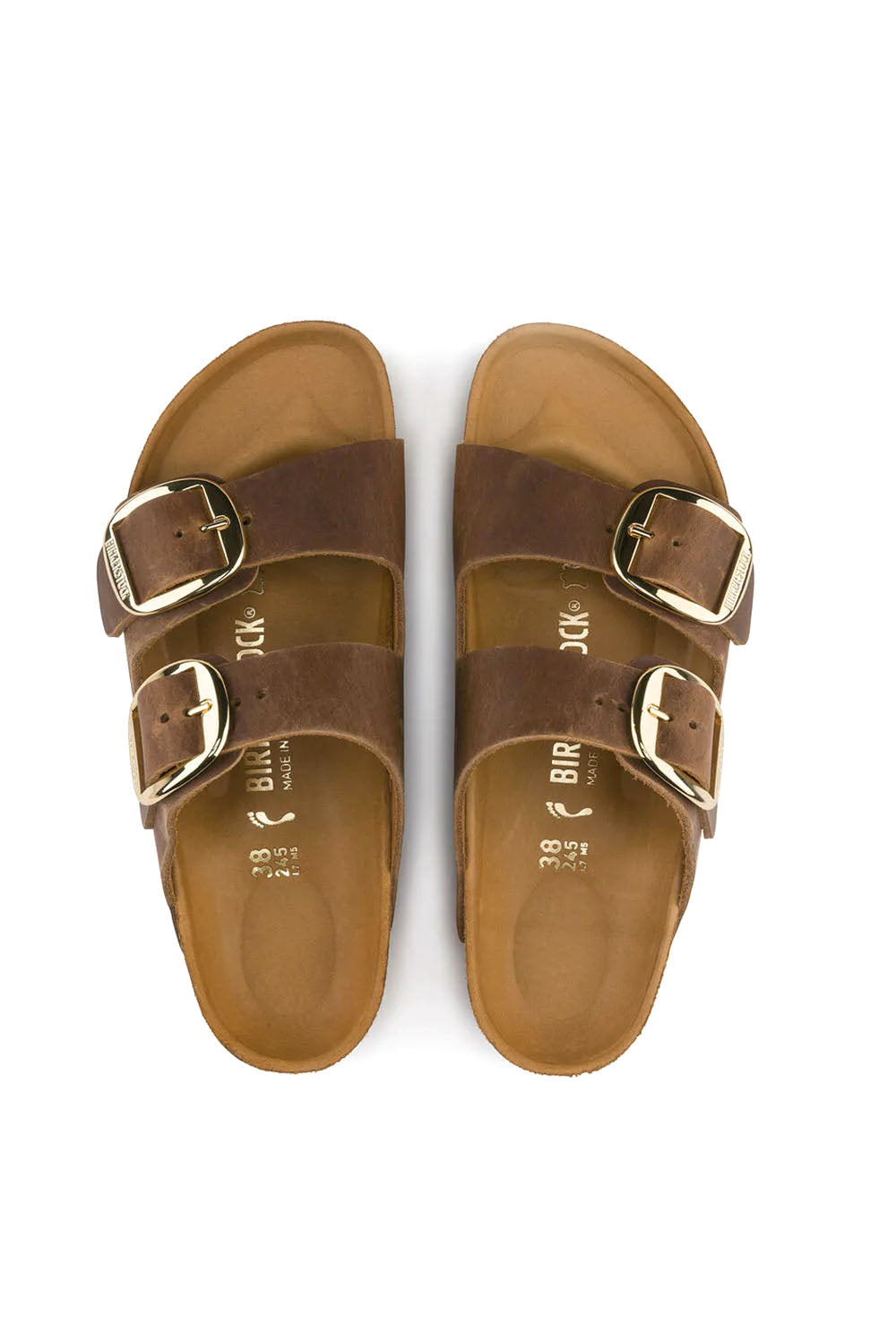  Birkenstock Arizona Big Buckle Cognac Woman - 4