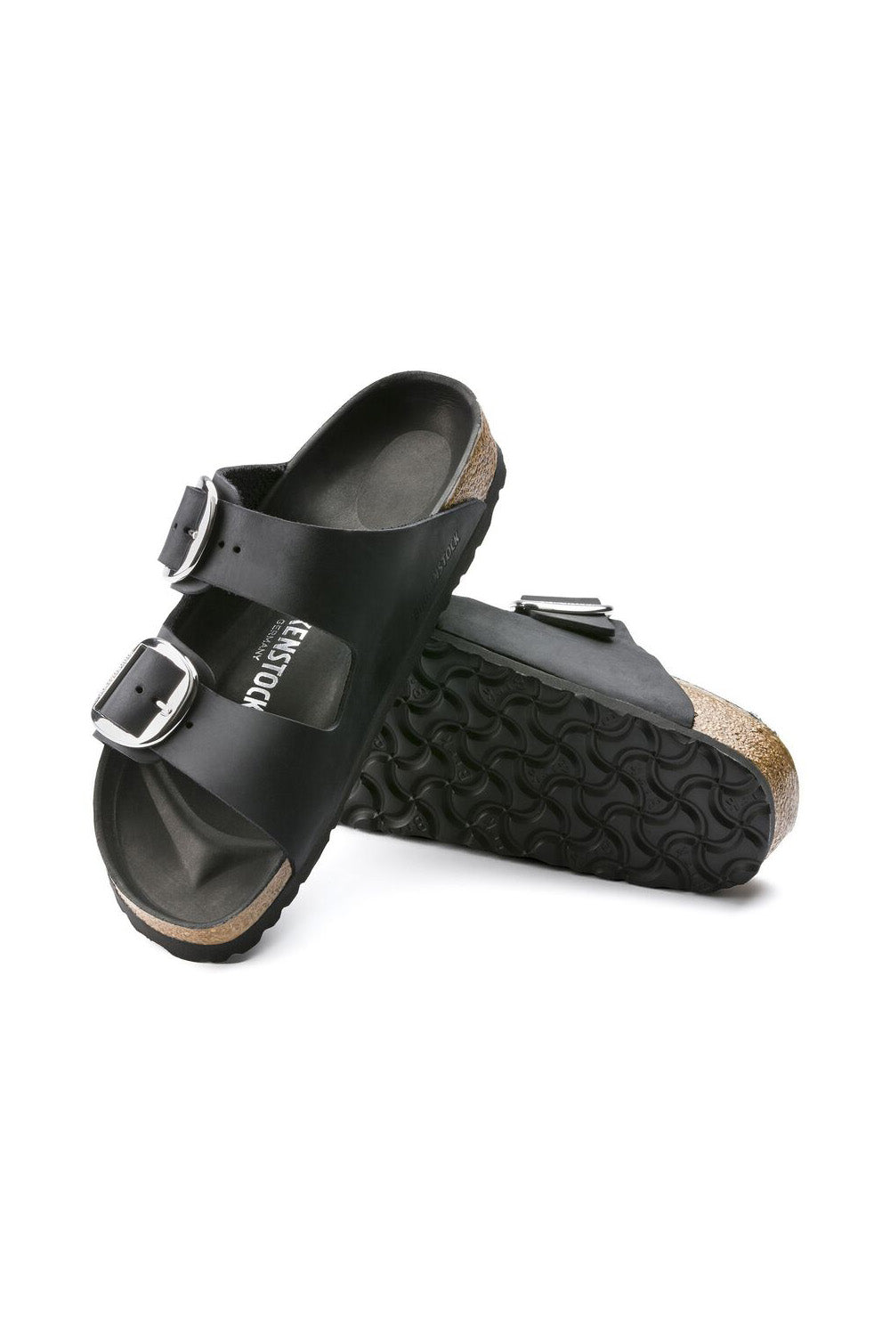  Birkenstock Arizona Big Buckle Black Woman - 3