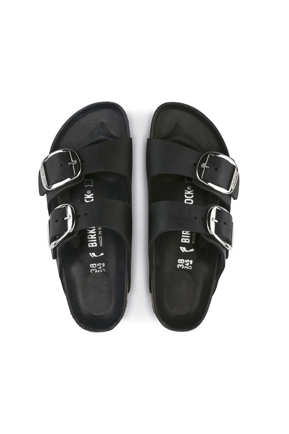  Birkenstock Arizona Big Buckle Black Woman - 4