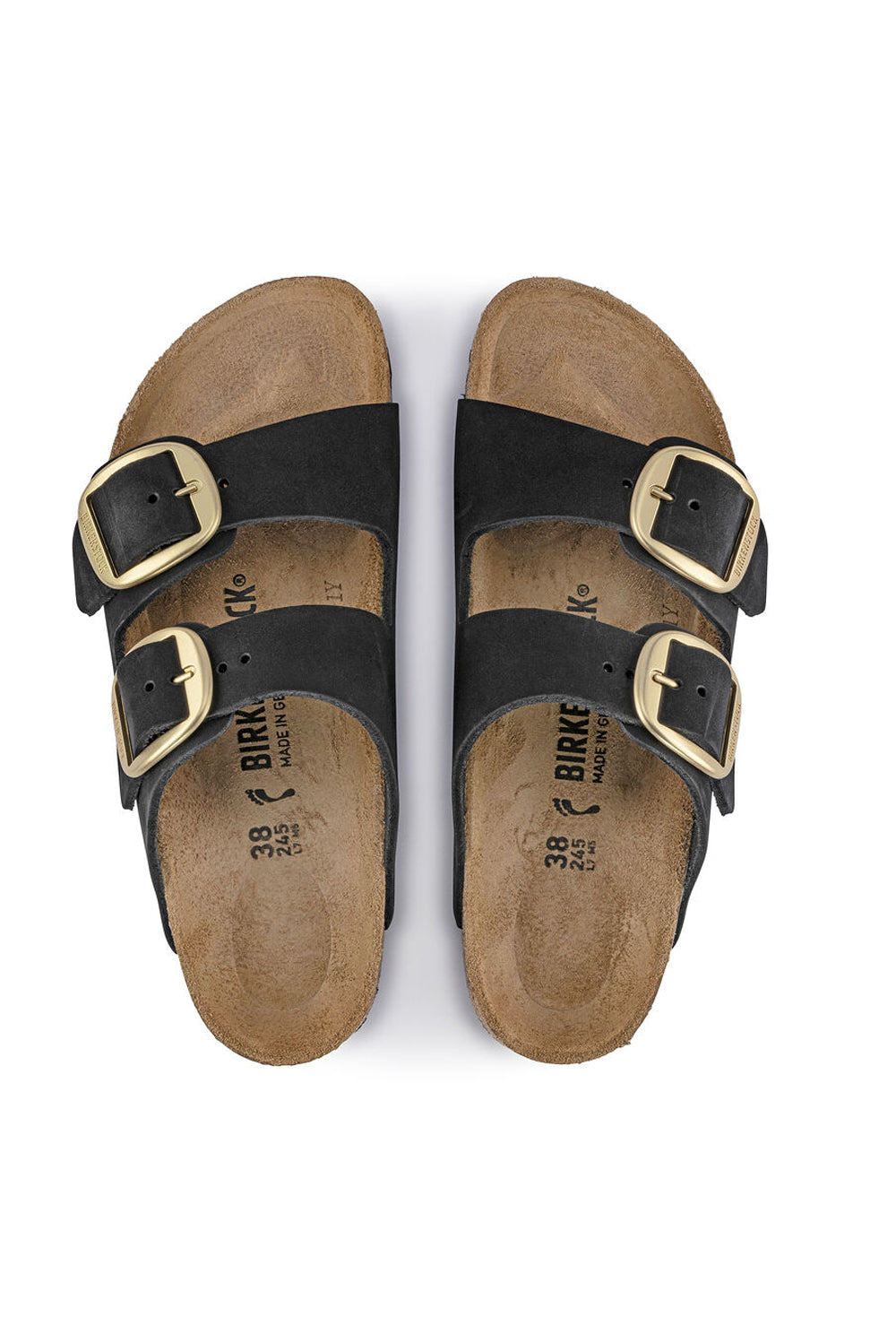  Birkenstock Arizona Big Buckle Black Woman - 4