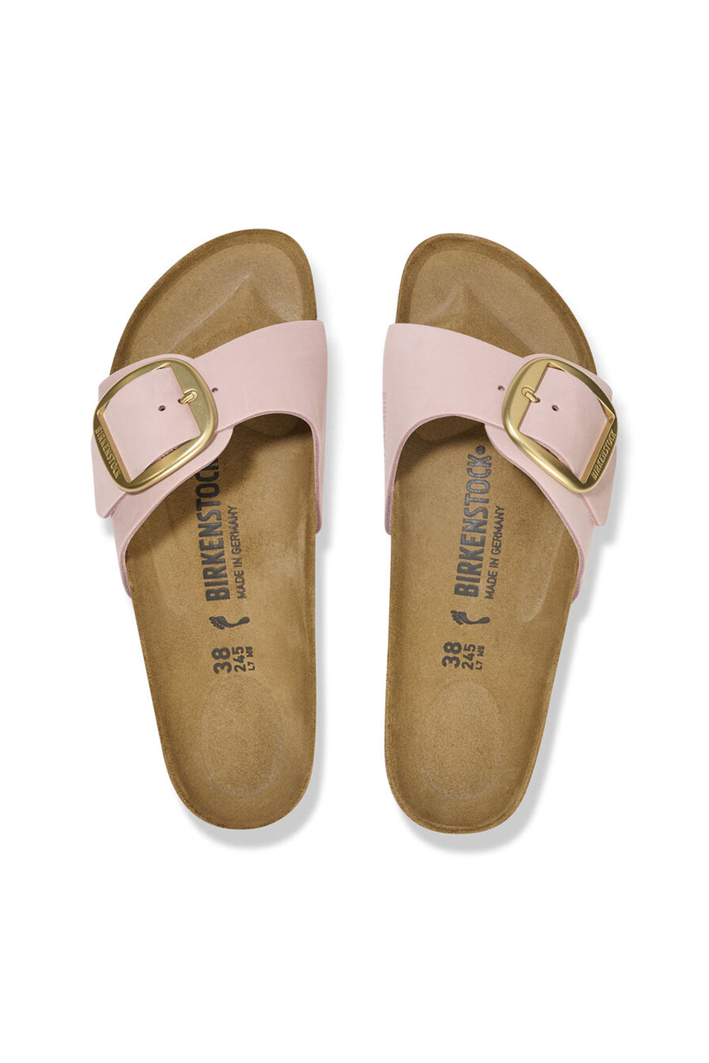  Birkenstock Madrid Big Buckle Pink Donna - 4