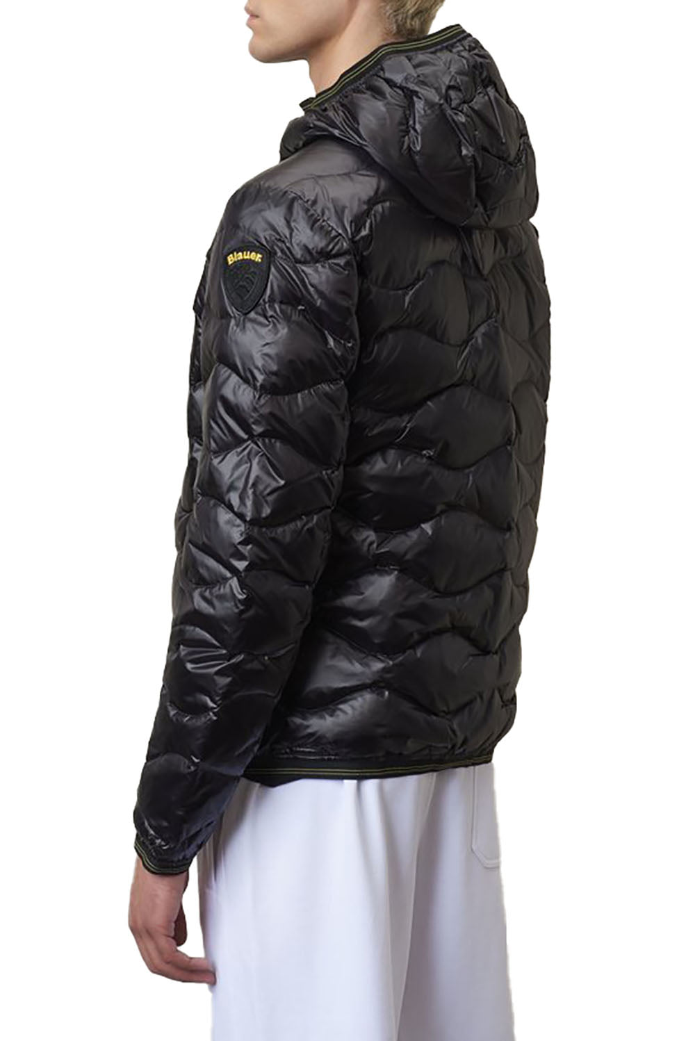  Blauer Josiah Down Jacket Nero Uomo - 3