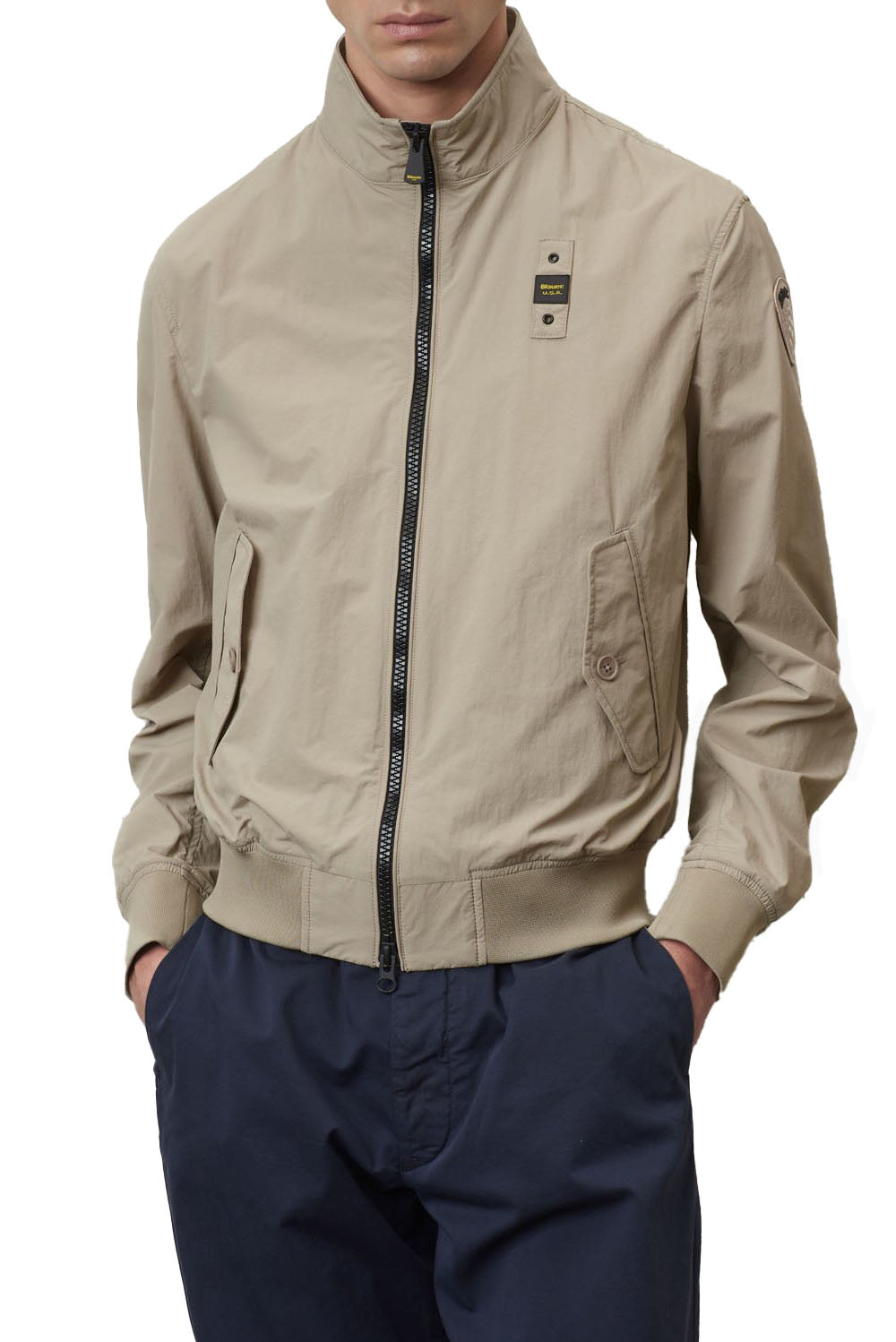  Blauer Unlined Bomber Val Sabbia Uomo - 2