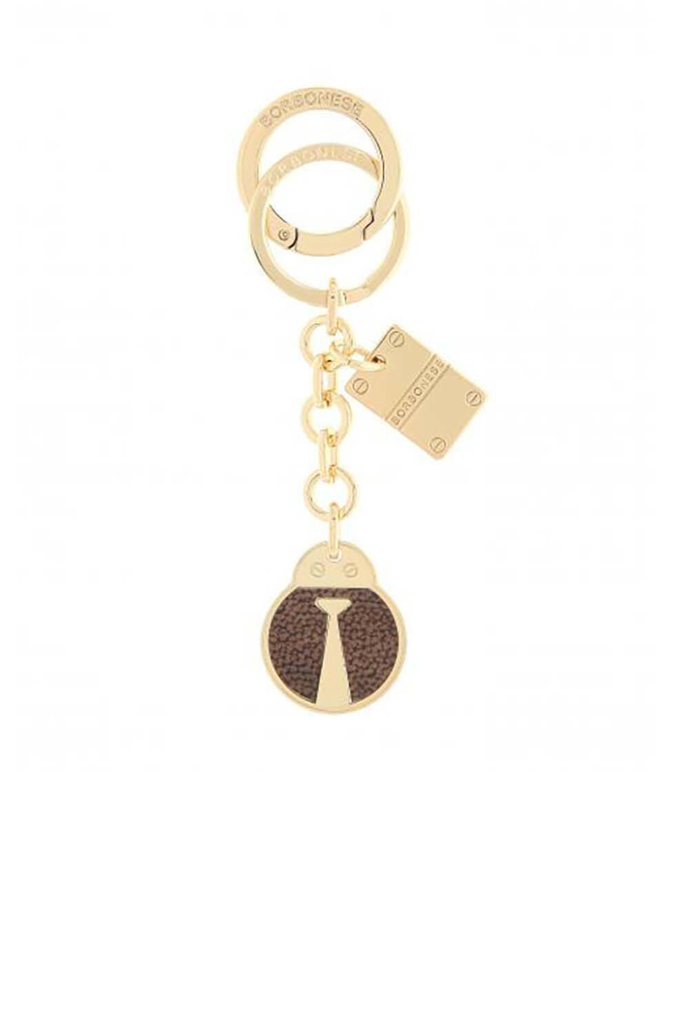  Borbonese Ladybug Key Ring Op Natural Woman - 1