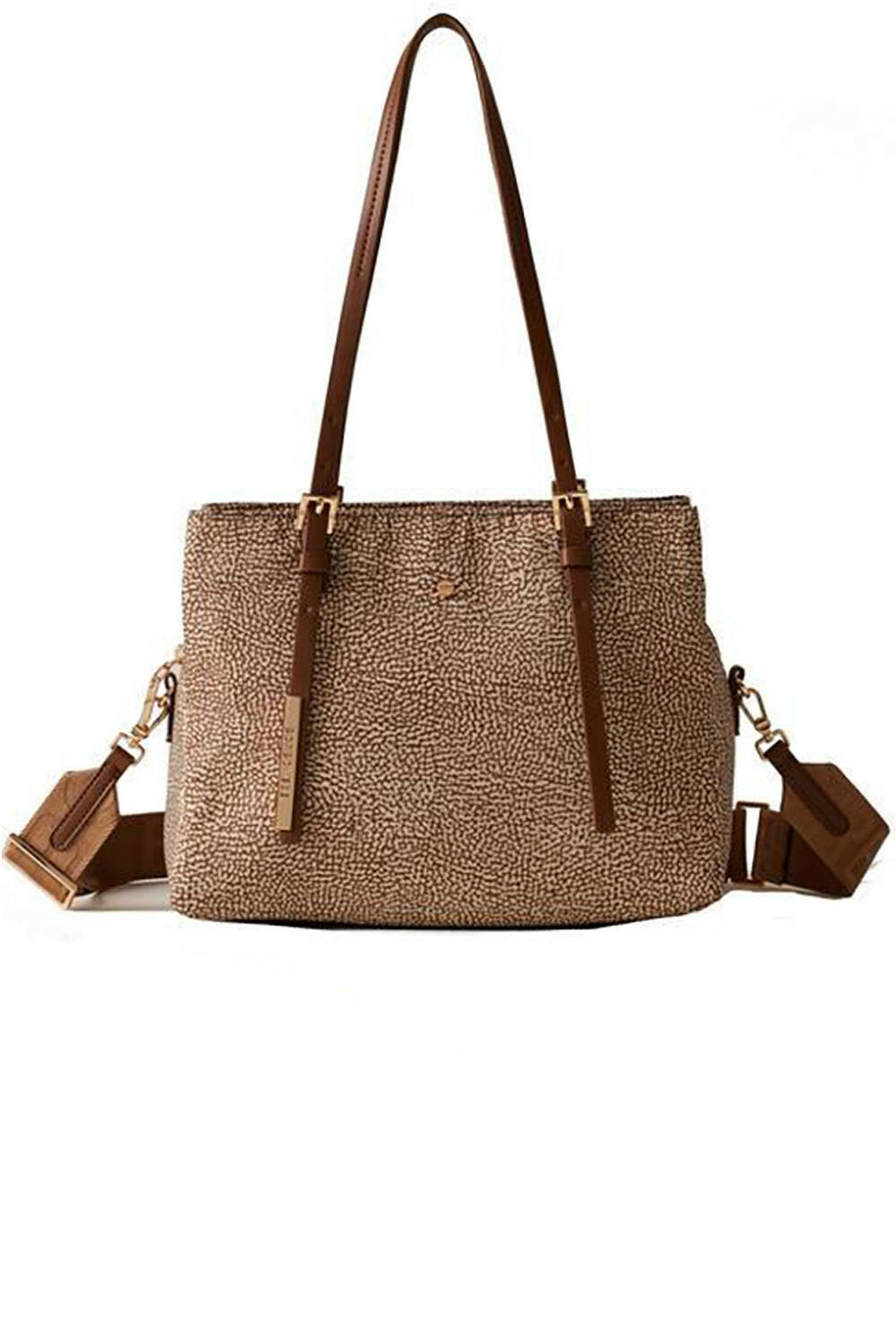  Borbonese Shopper Hobo Beige Woman - 1