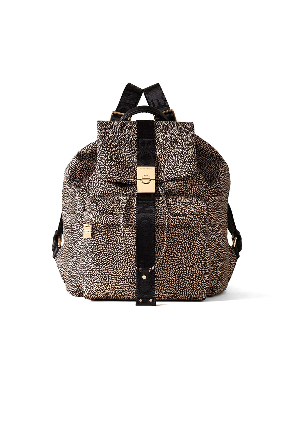  Borbonese Cortina Medium Backpack Opnatural Woman - 1