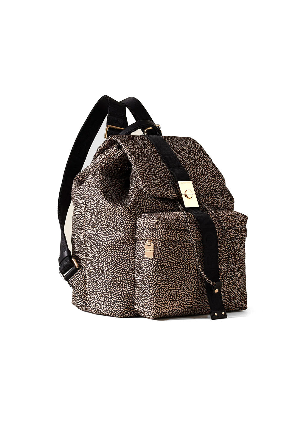  Borbonese Cortina Medium Backpack Opnatural Woman - 2