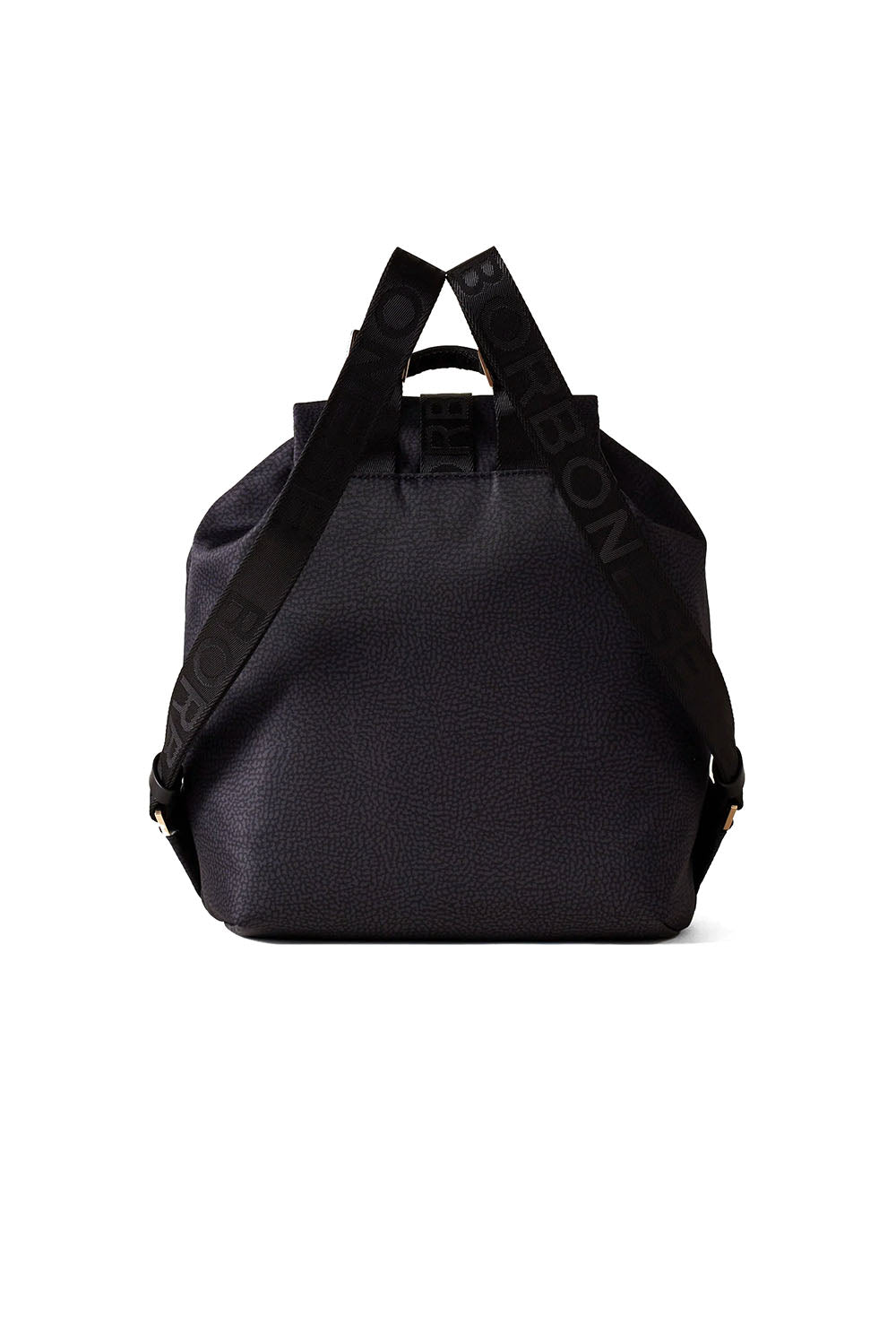  Borbonese Cortina Medium Backpack Nero Woman - 3