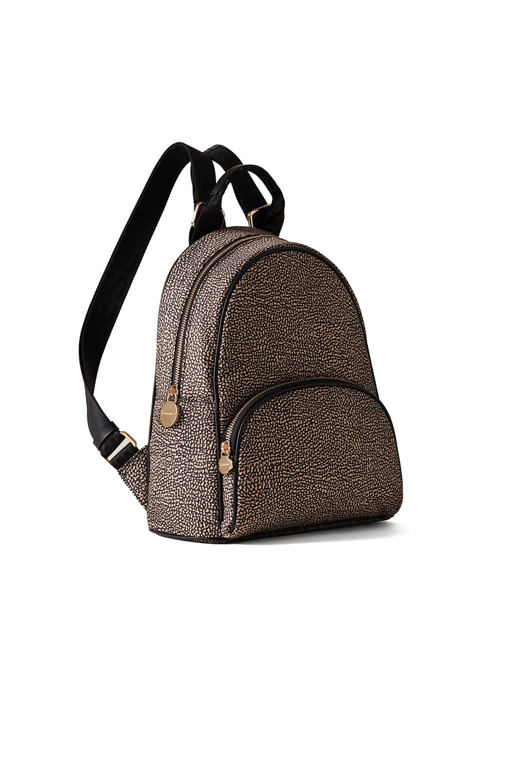  Borbonese Medium Backpack Op Natural Woman - 2