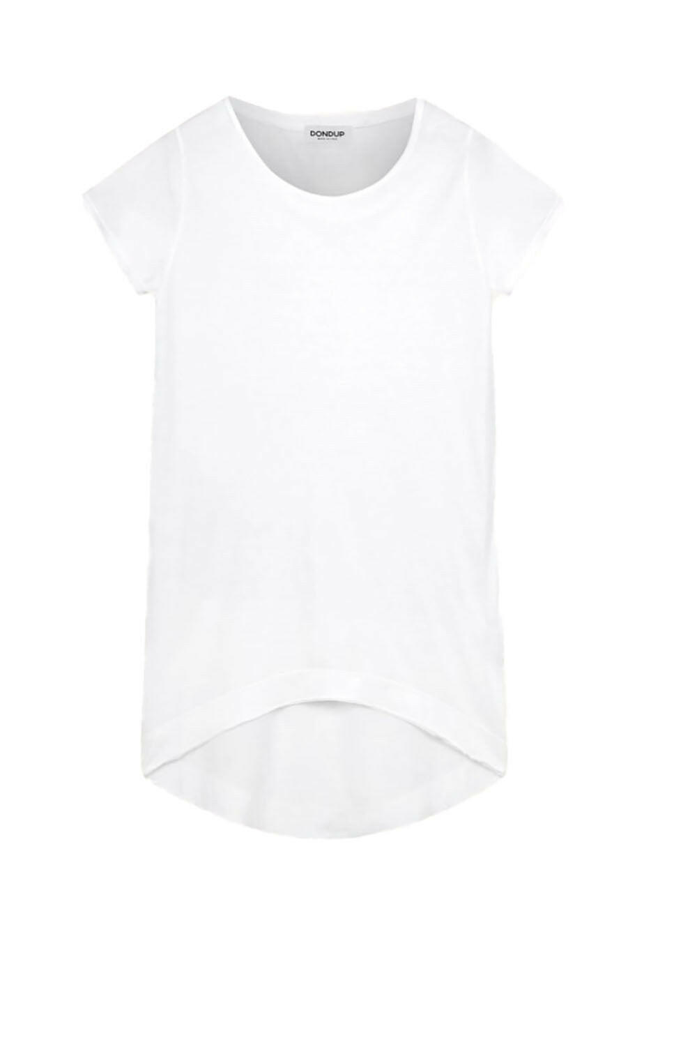  Dondup T-shirt Girocollo White Donna - 1