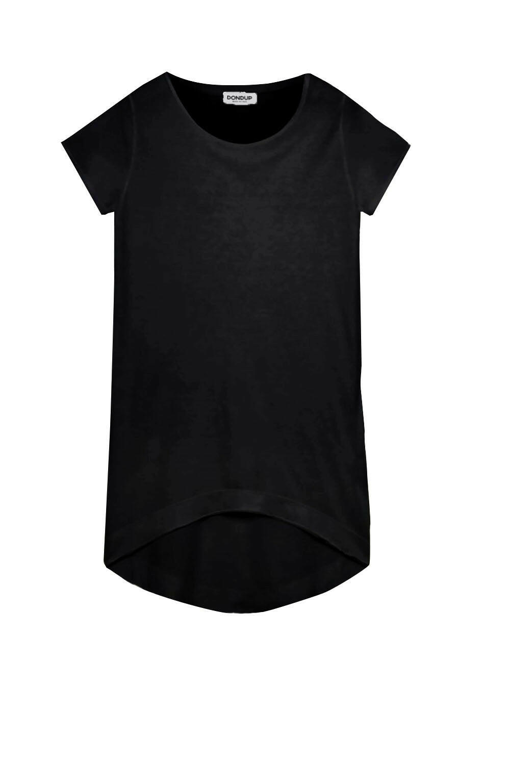  Dondup T-shirt Girocollo Black Donna - 1