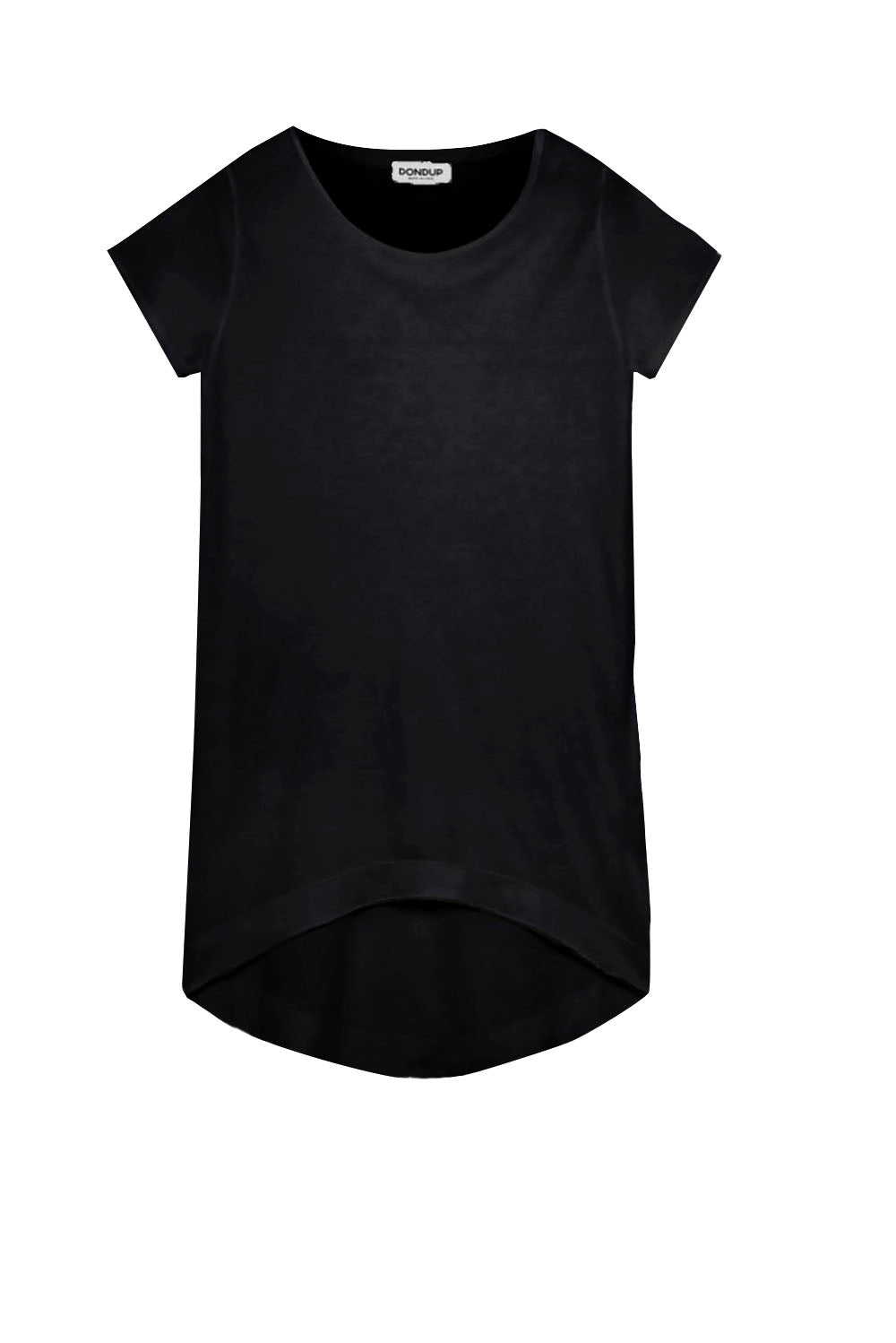  Dondup Crew Neck T-shirt Black Woman - 1