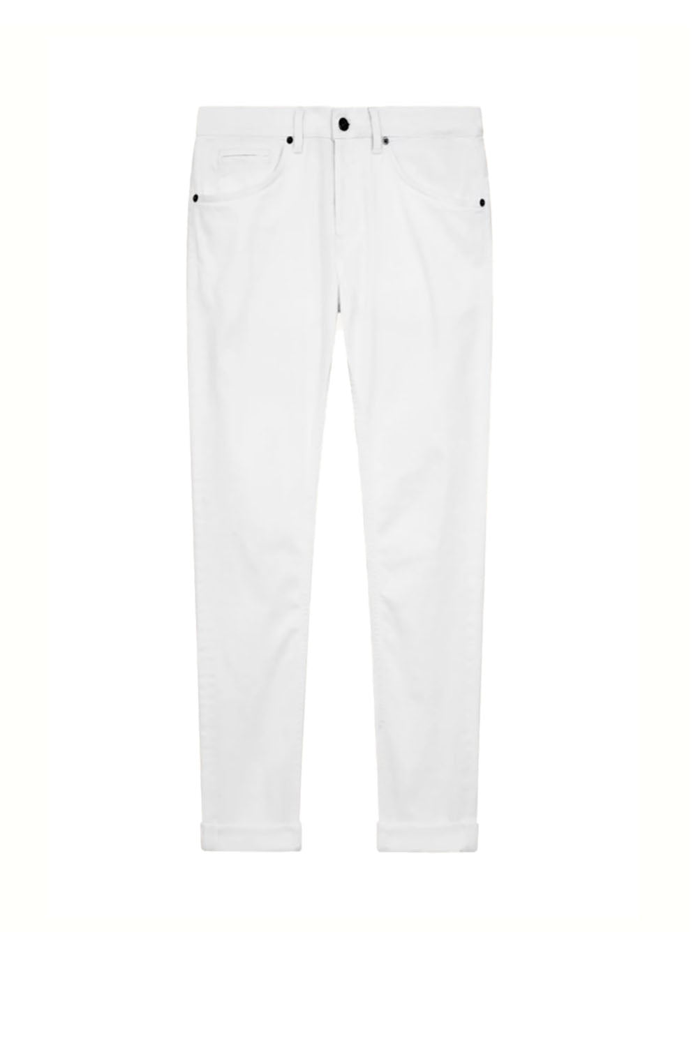  Dondup Jeans George White Uomo - 1