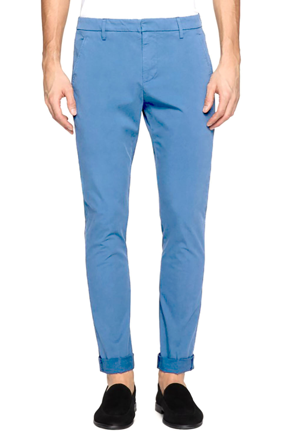  Dondup Gaubert Trousers Cielo Uomo - 2