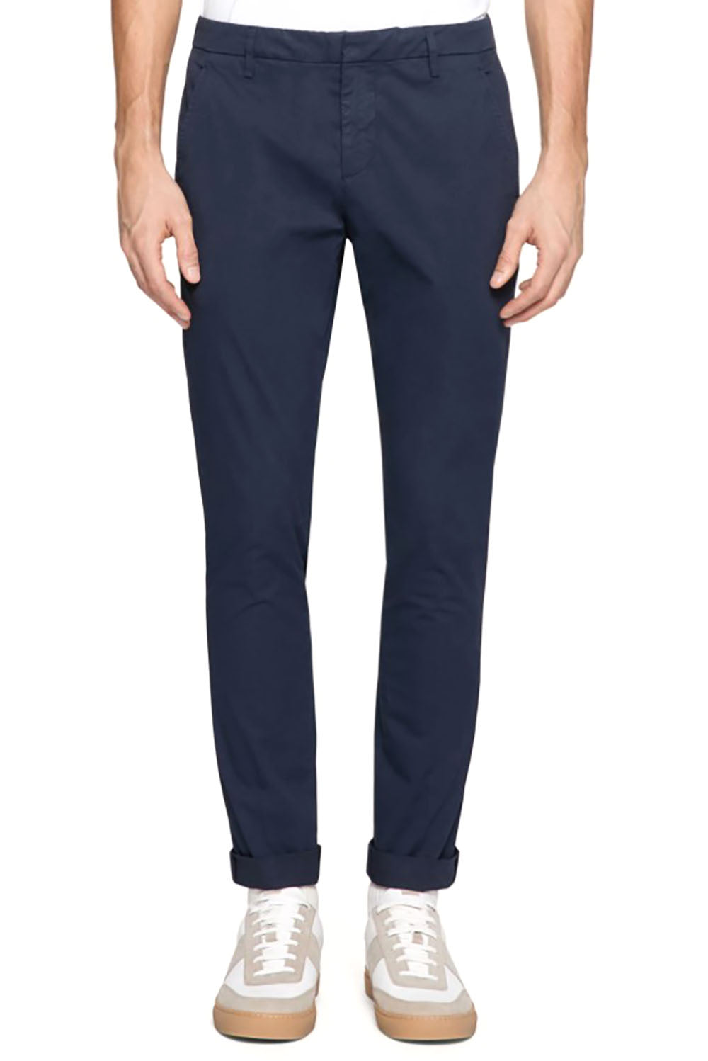  Dondup Gaubert Trousers Navy Uomo - 2