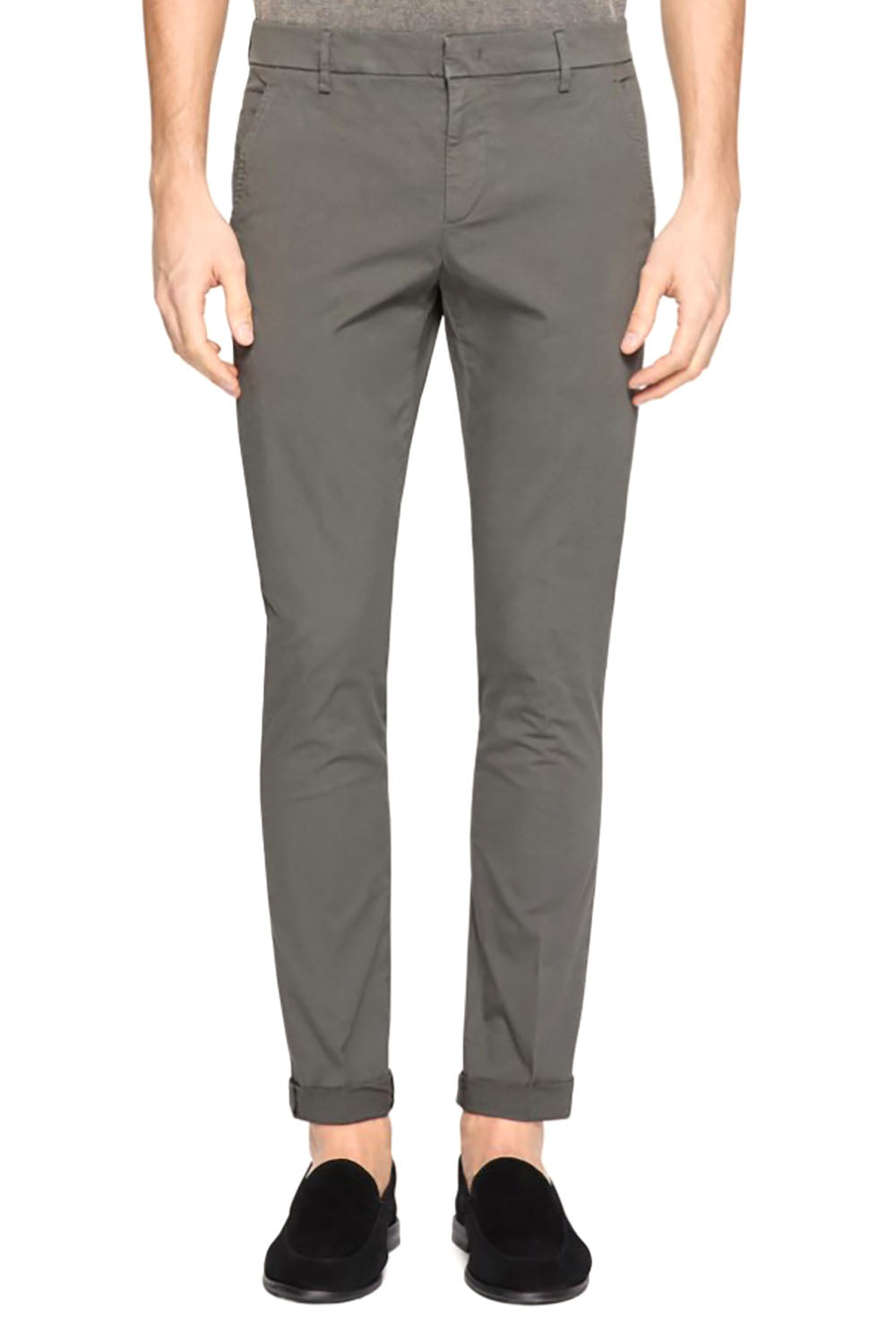  Dondup Gaubert Trousers Grigio Uomo - 2