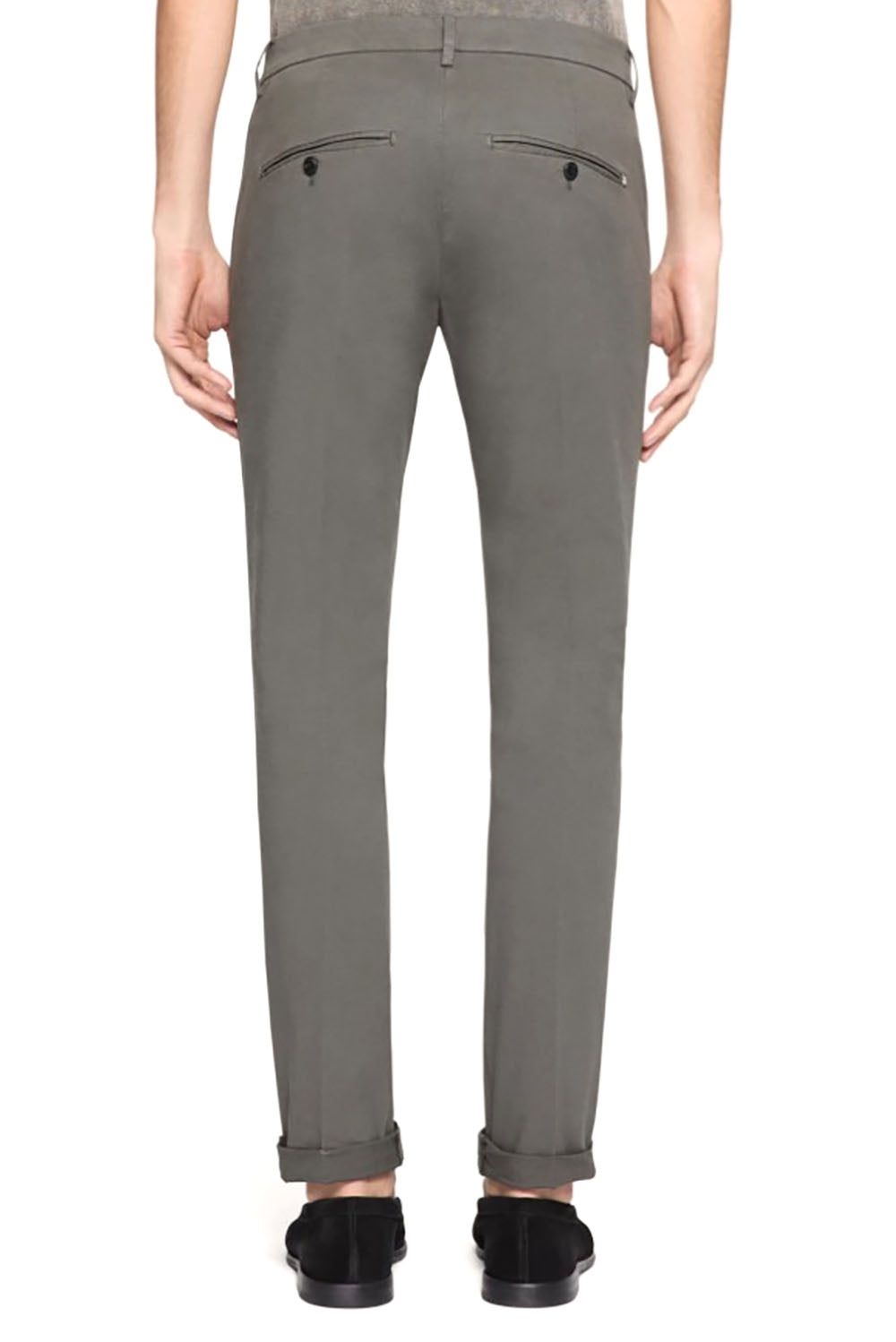  Dondup Gaubert Trousers Grigio Uomo - 3