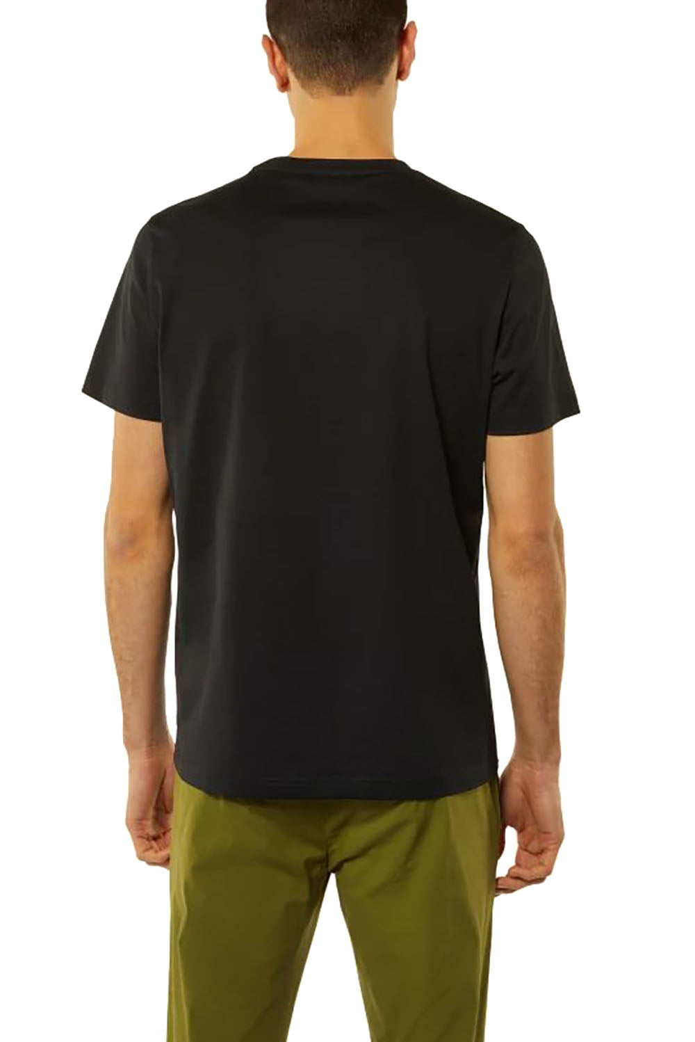  Dondup Crew Neck T-shirt Nero Uomo - 3