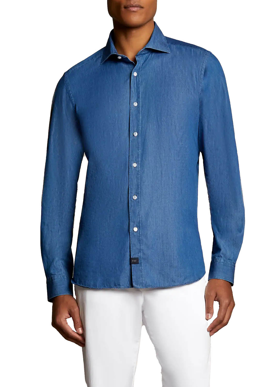  Fay French Collar Shirt Uomo - 2