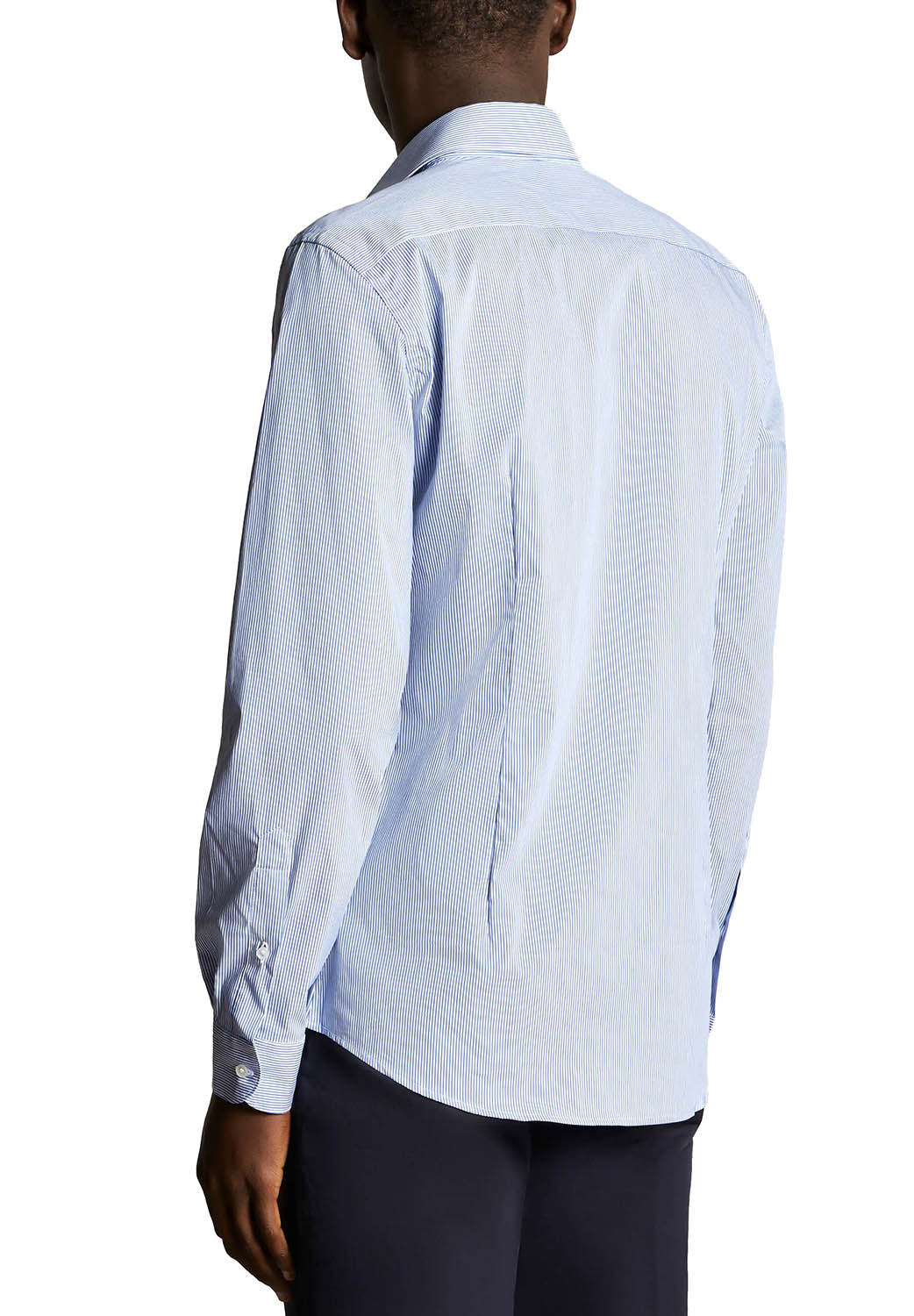  Fay Stretch French Collar Shirt Uomo - 3