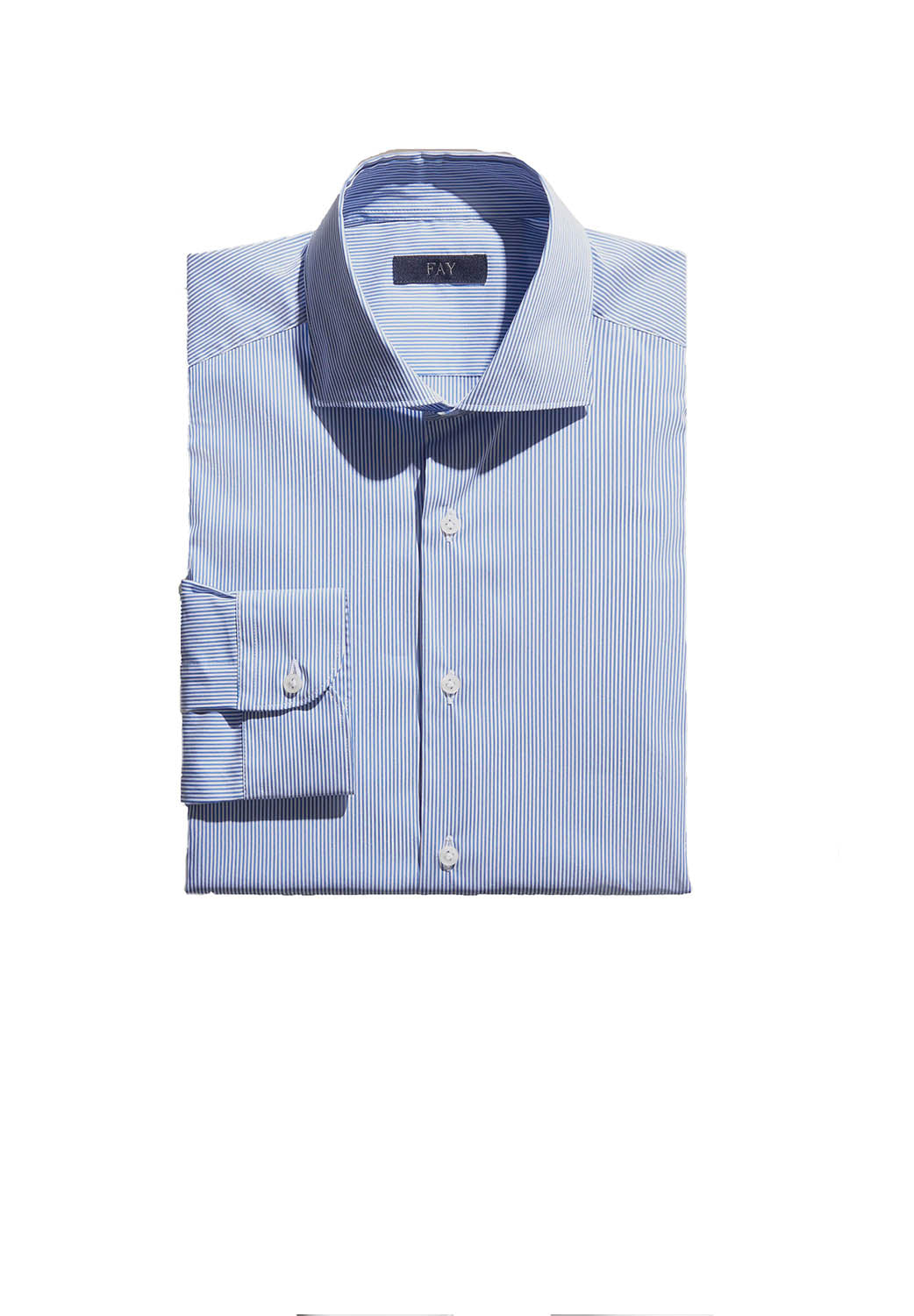  Fay Stretch French Collar Shirt Uomo - 1