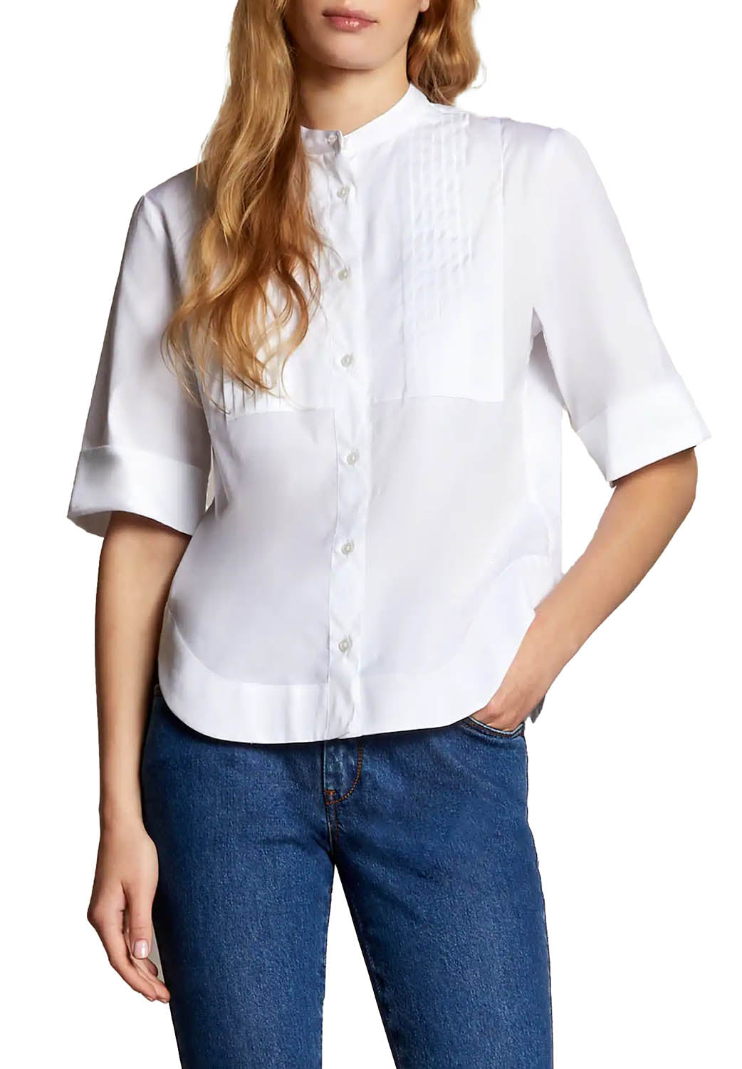  Fay Mandarin Collar Shirt Woman - 2