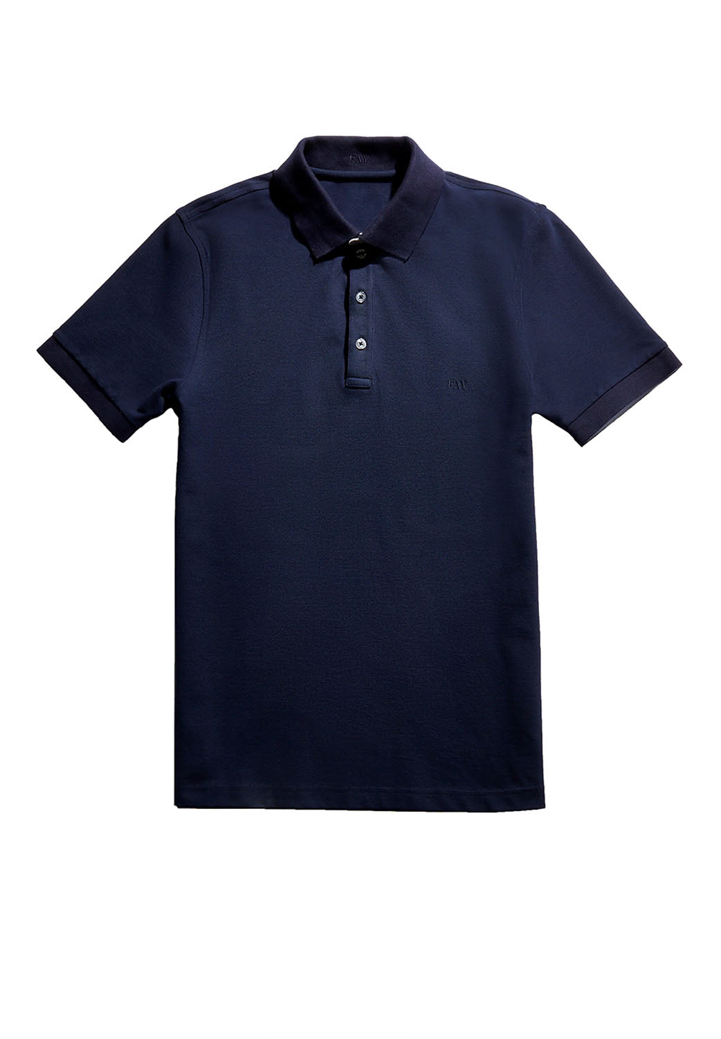  Fay Polo Stretch Navy Uomo - 1