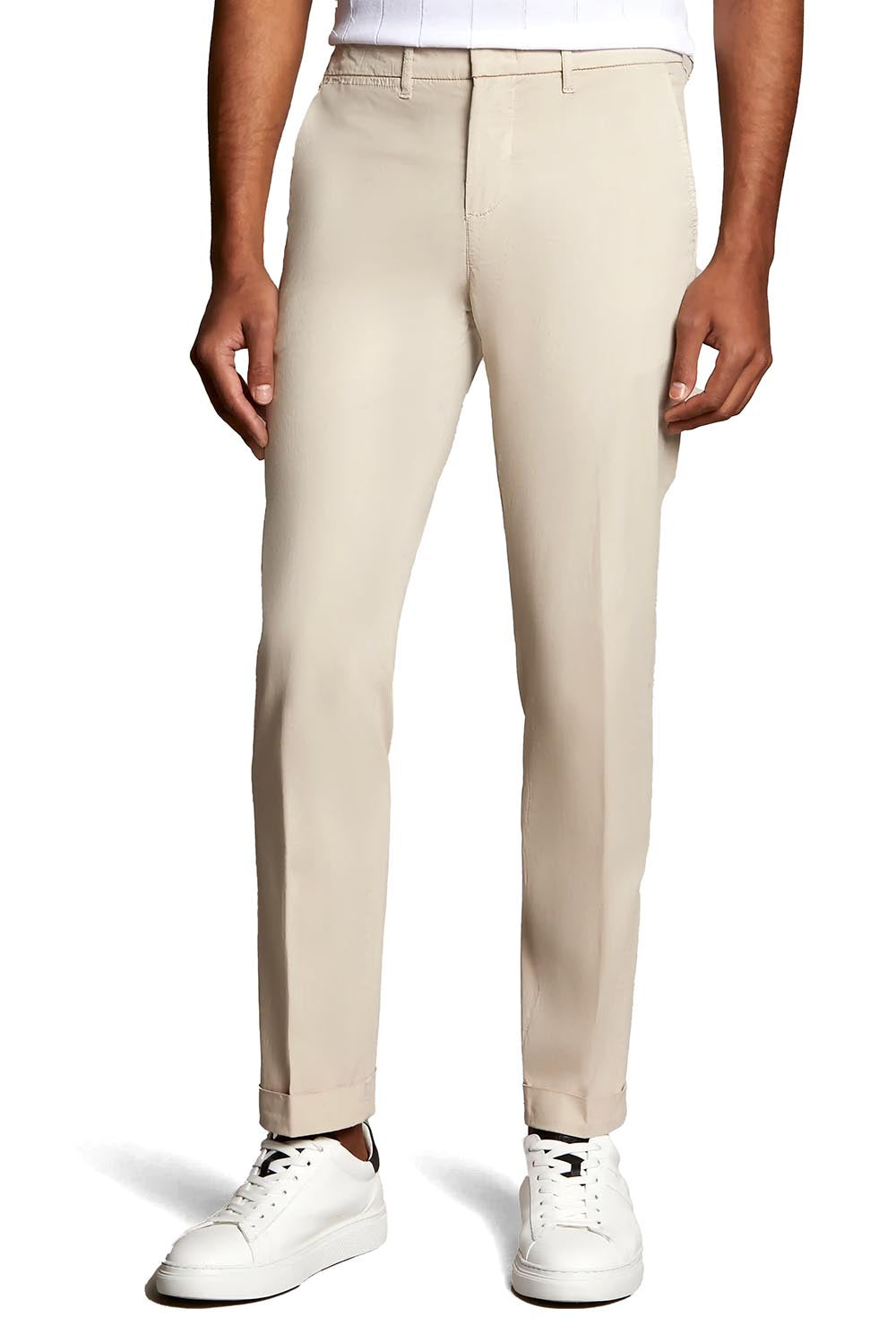  Fay Capri Trousers Sabbia Uomo - 2