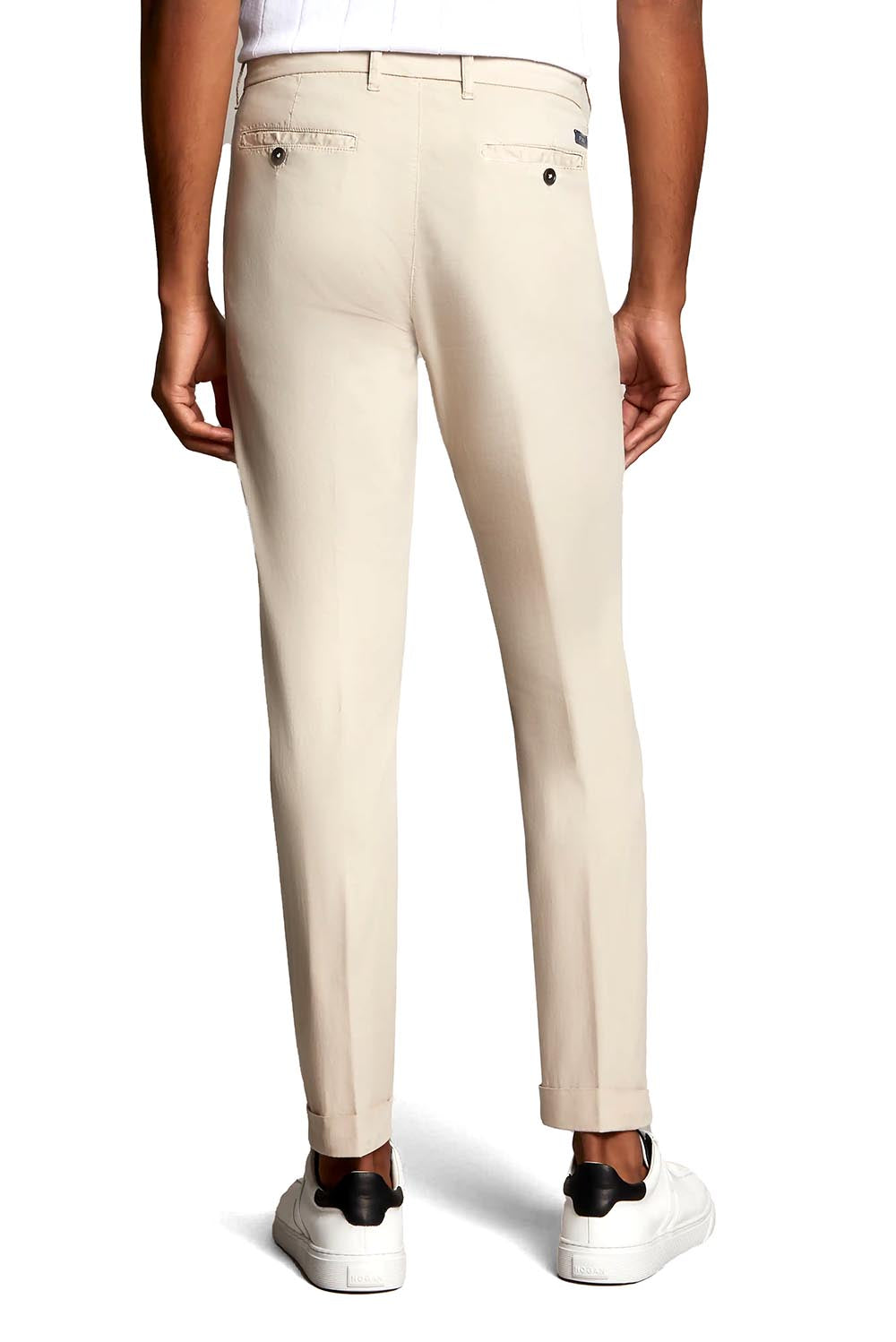  Fay Capri Trousers Sabbia Uomo - 3