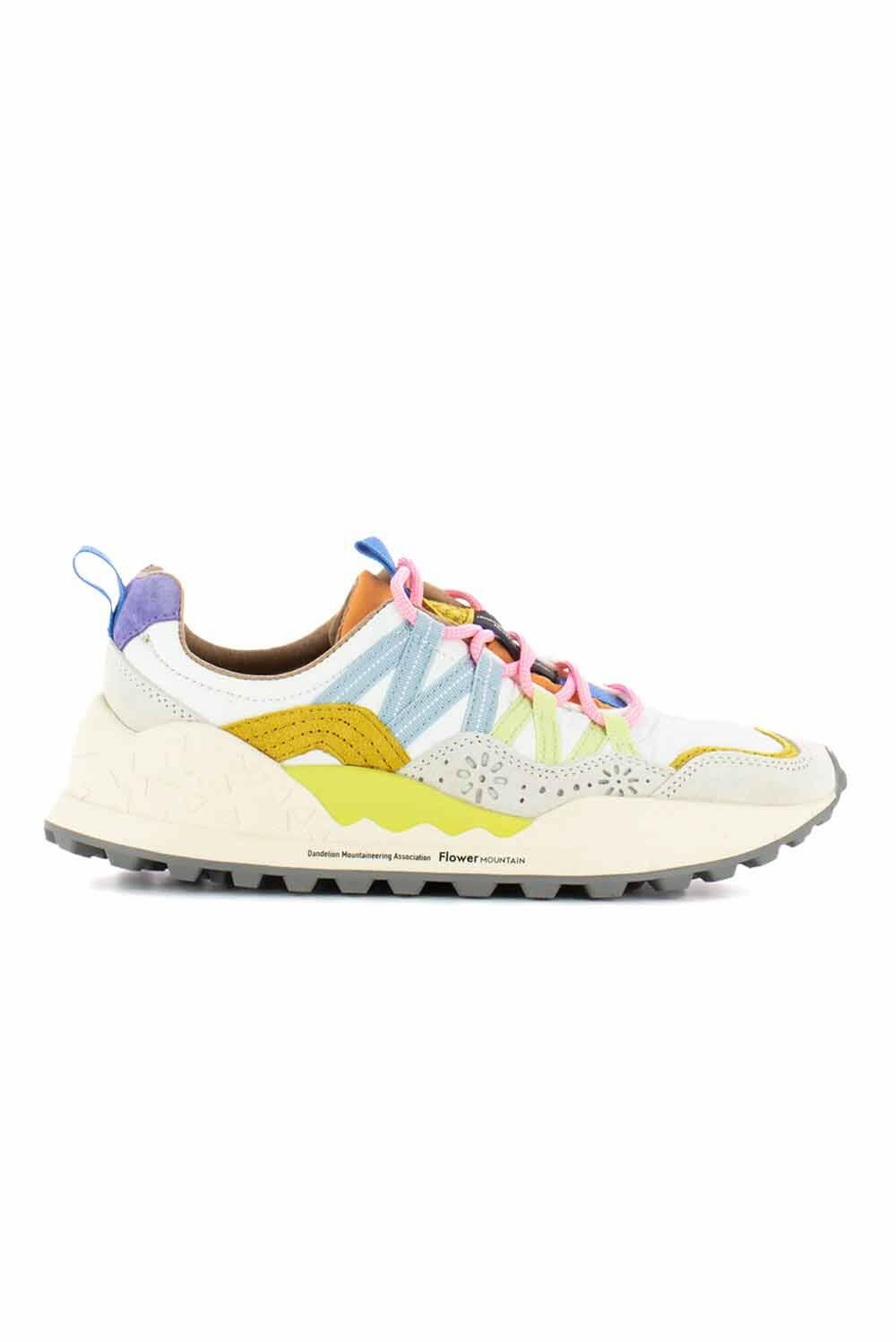  Flower Mountain Sneaker Washi Beige White Donna - 1