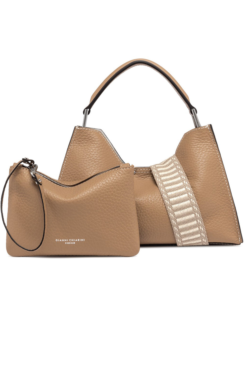  Gianni Chiarini Borsa Aurora Large Sabbia Woman - 3