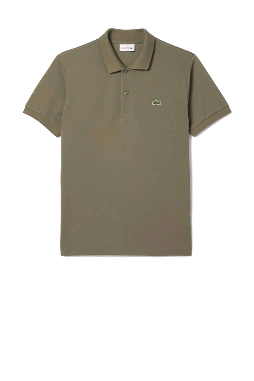  Lacoste Polo Pique' Khaki Uomo - 1