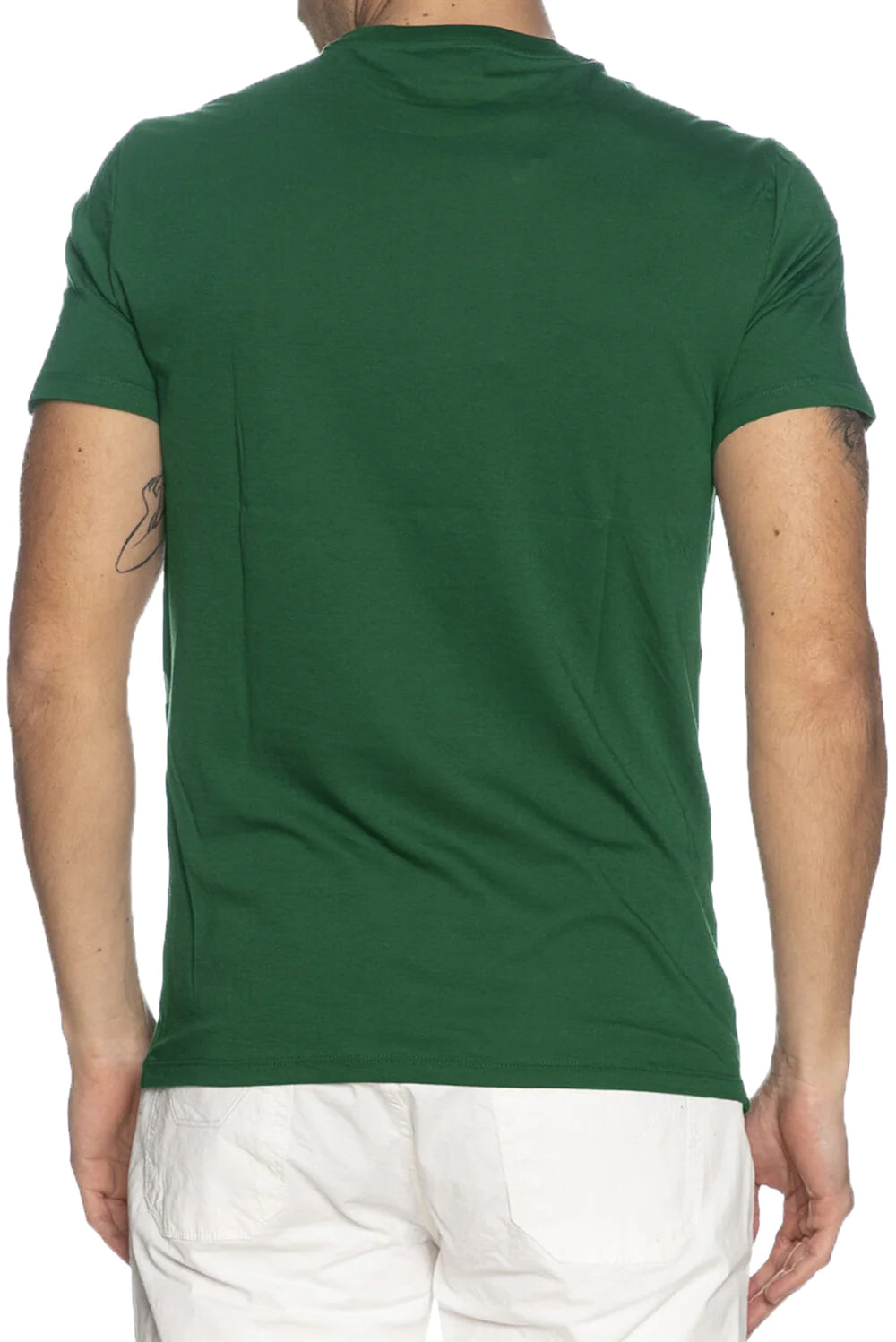  Lacoste T-shirt Classic Verde Uomo - 3