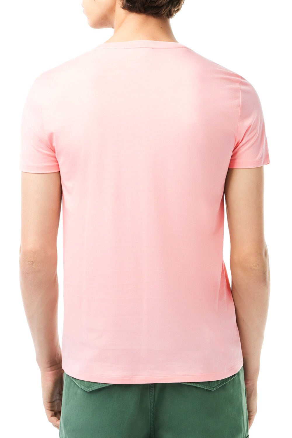  Lacoste Classic T-shirt Rosa Uomo - 3