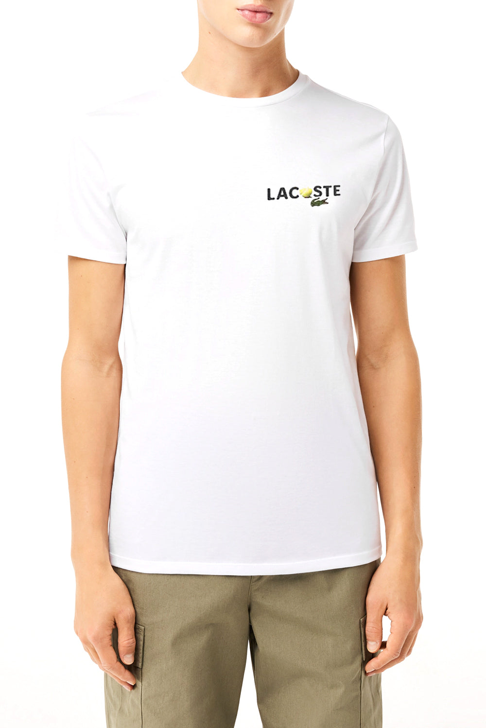  Lacoste Crew Neck T-shirt Uomo - 2