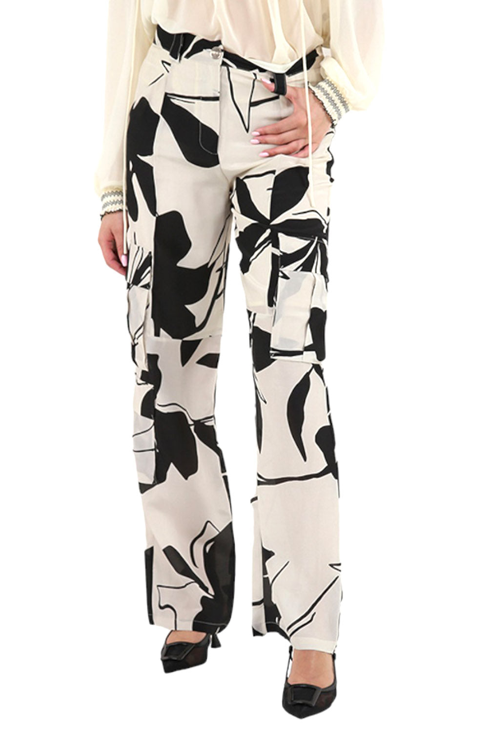  Liu Jo Floral Pants Floreale Woman - 2