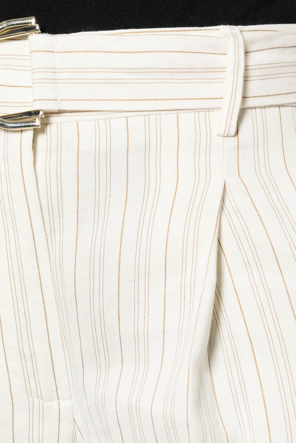  Liu Jo Pinstripe Trousers Burro Woman - 4