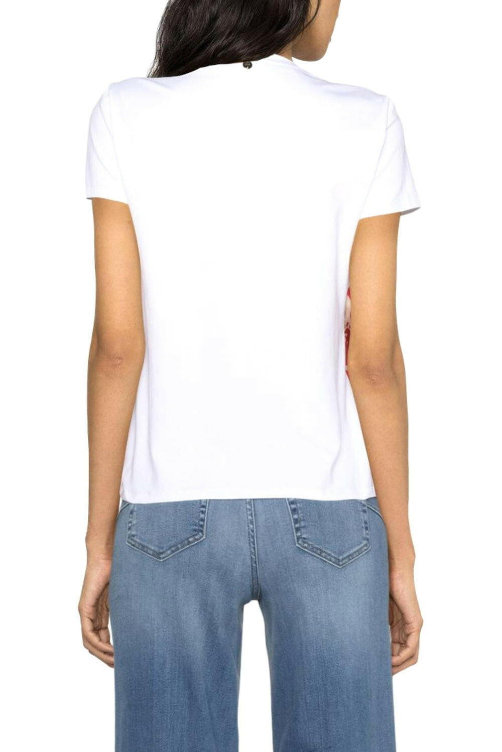  Liu Jo T-shirt Con Stampa Paisley Bianco Donna - 3