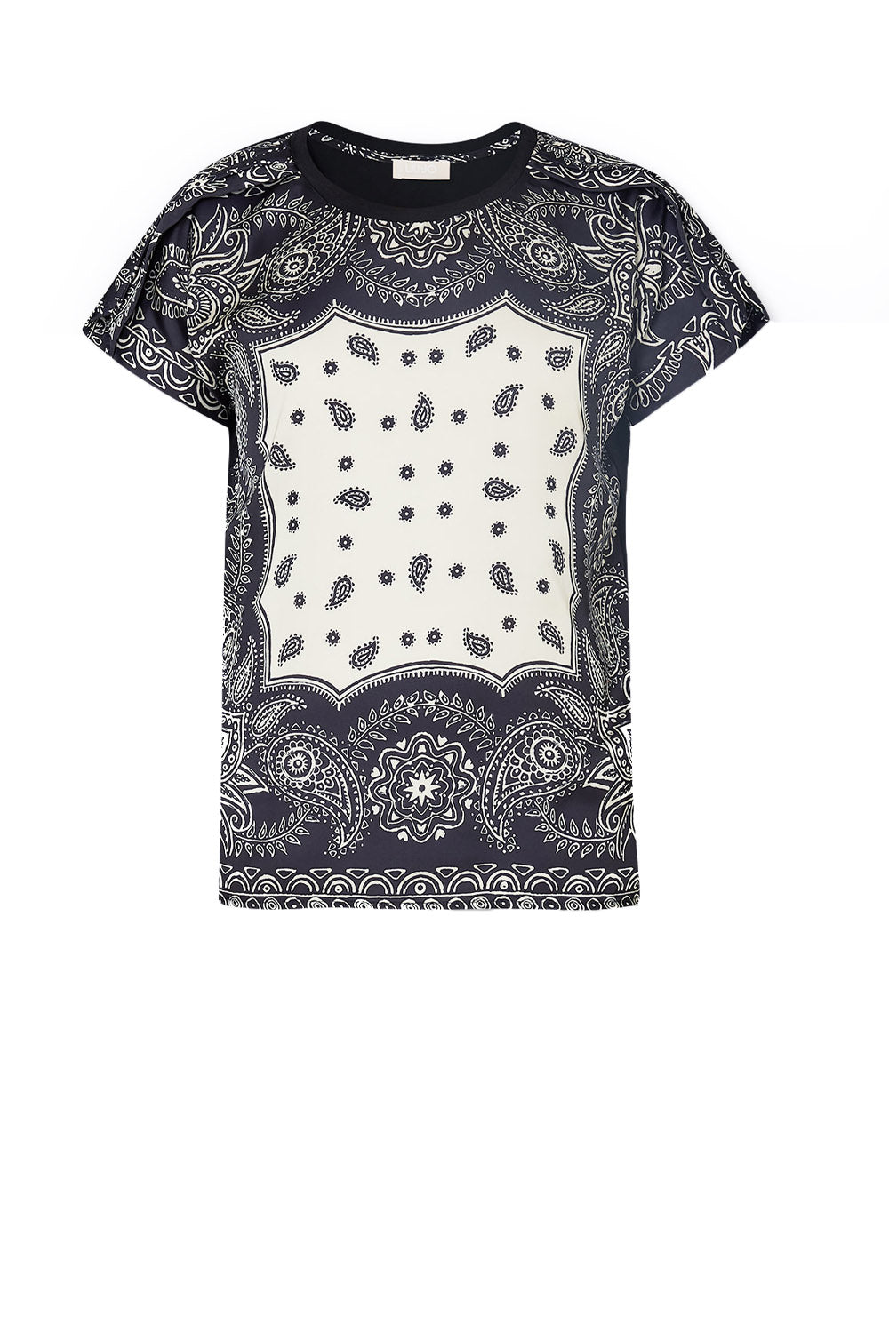  Liu Jo T-shirt With Print Nero Woman - 1