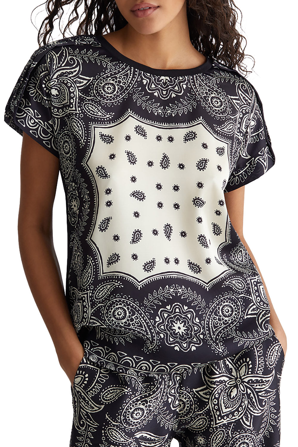  Liu Jo T-shirt With Print Nero Woman - 2