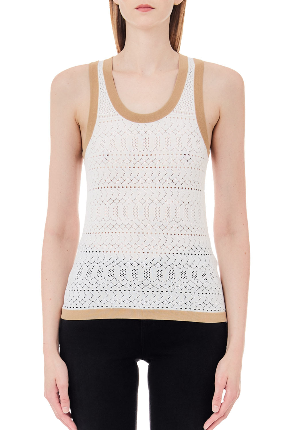  Liu Jo Knitted Top Bianco Woman - 2