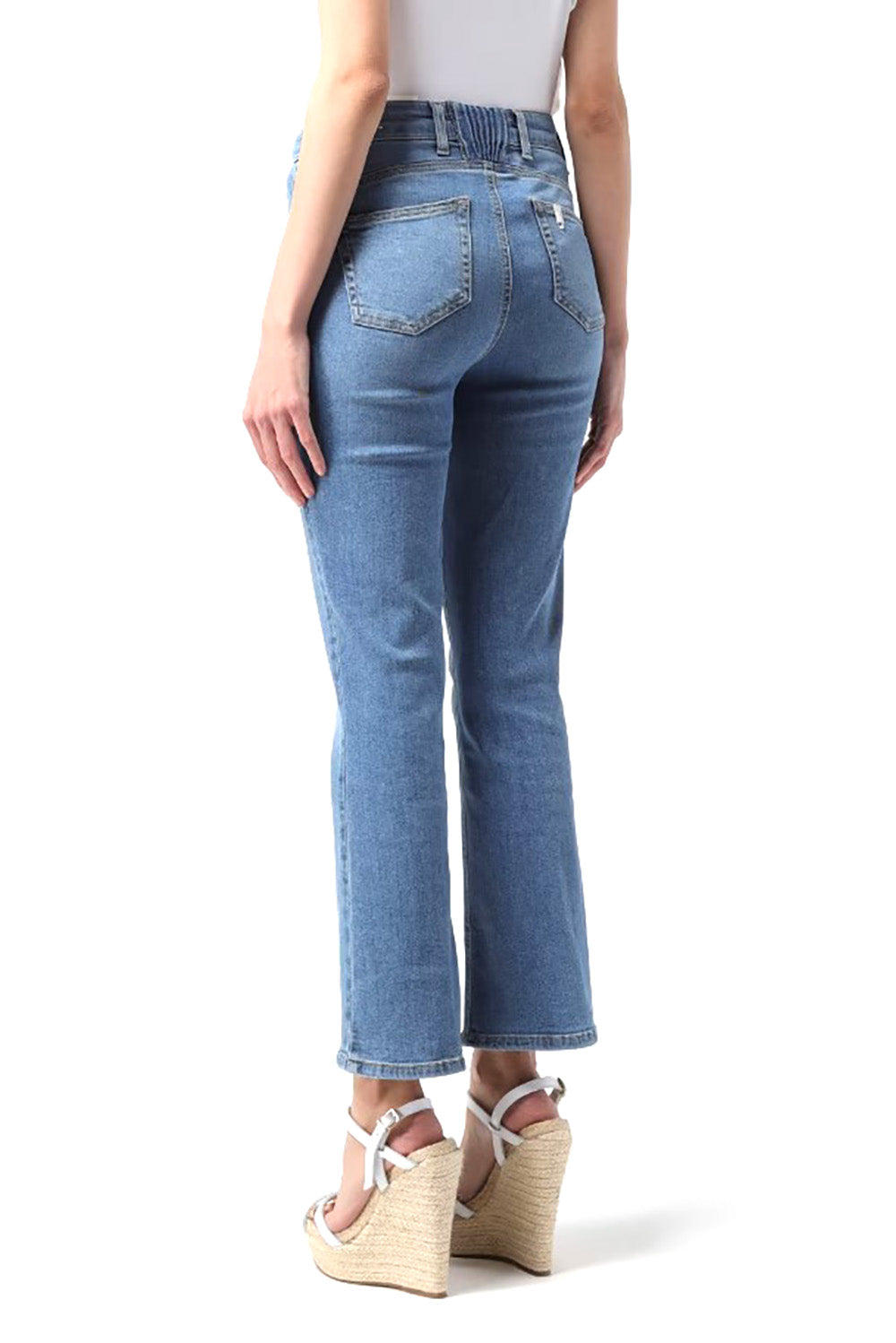  Liu Jo Jeans Bottom Up Blue Denim Woman - 3