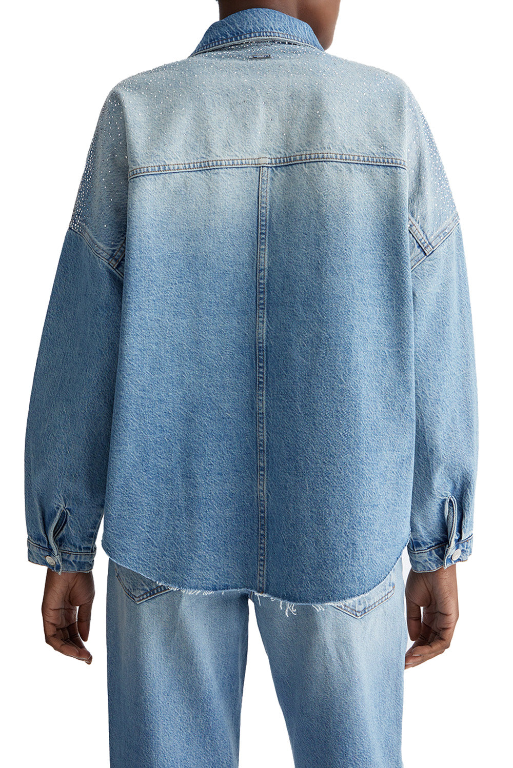  Liu Jo Denim Jacket Blue Denim Woman - 4