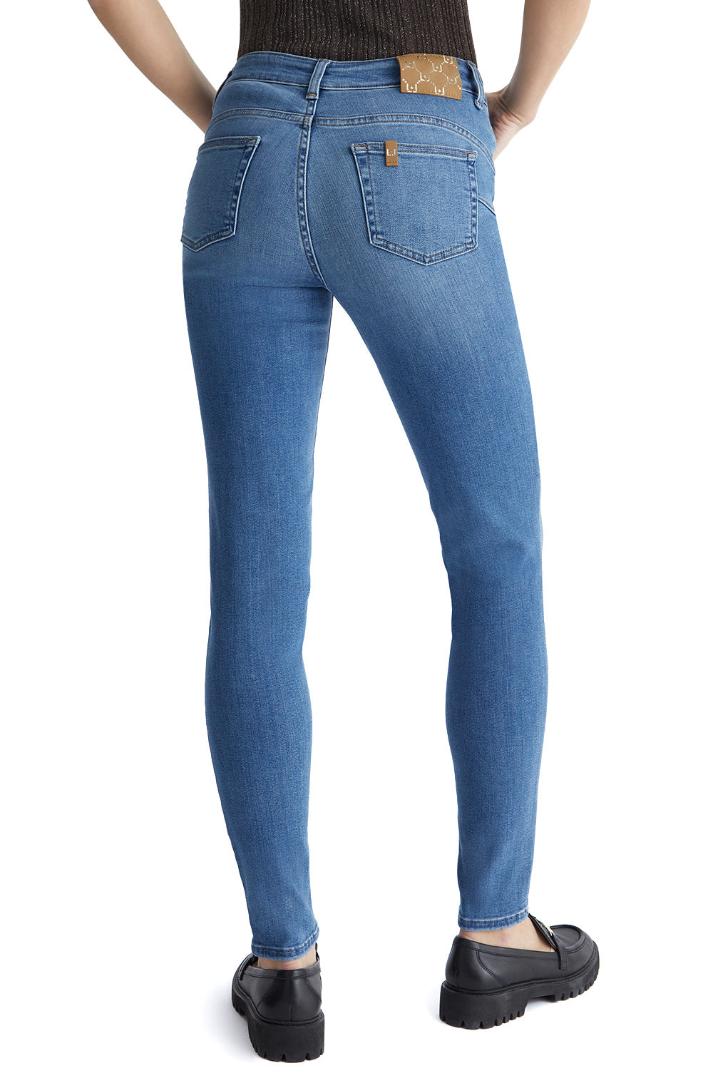  Liu Jo Jeans Skinny Blue Denim Woman - 3